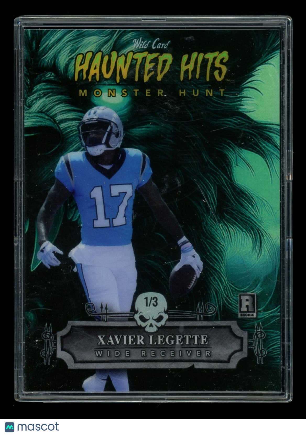 2024 Wild Card Haunted Hits Monster Hunt Xavier Legette #HHWW-XL 1/3 Football