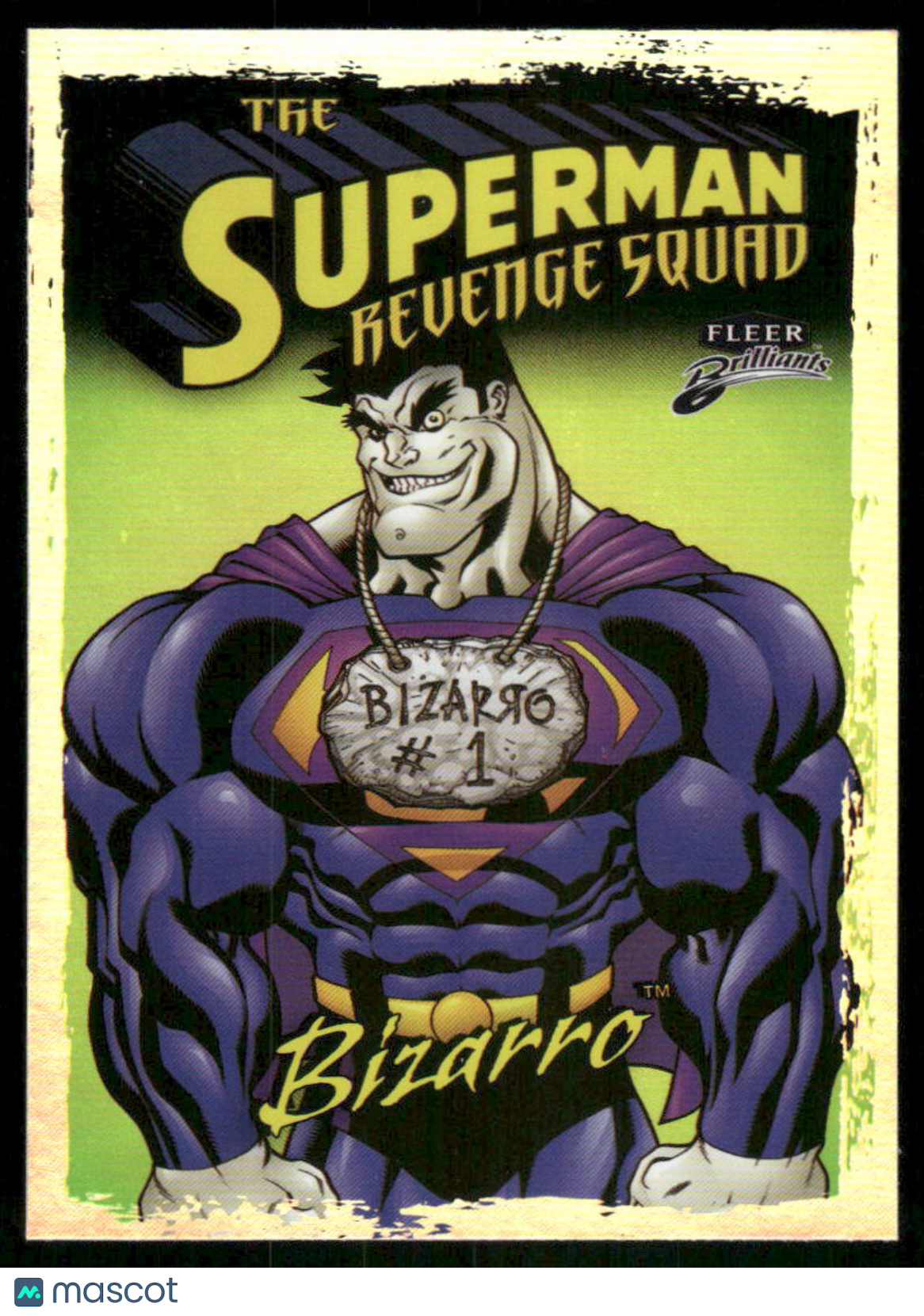 2025 Fleer Brilliants Superman Revenge Squad Bizarro #RS-11