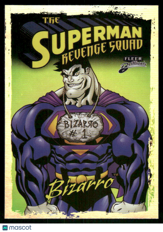 2025 Fleer Brilliants Superman Revenge Squad Bizarro #RS-11