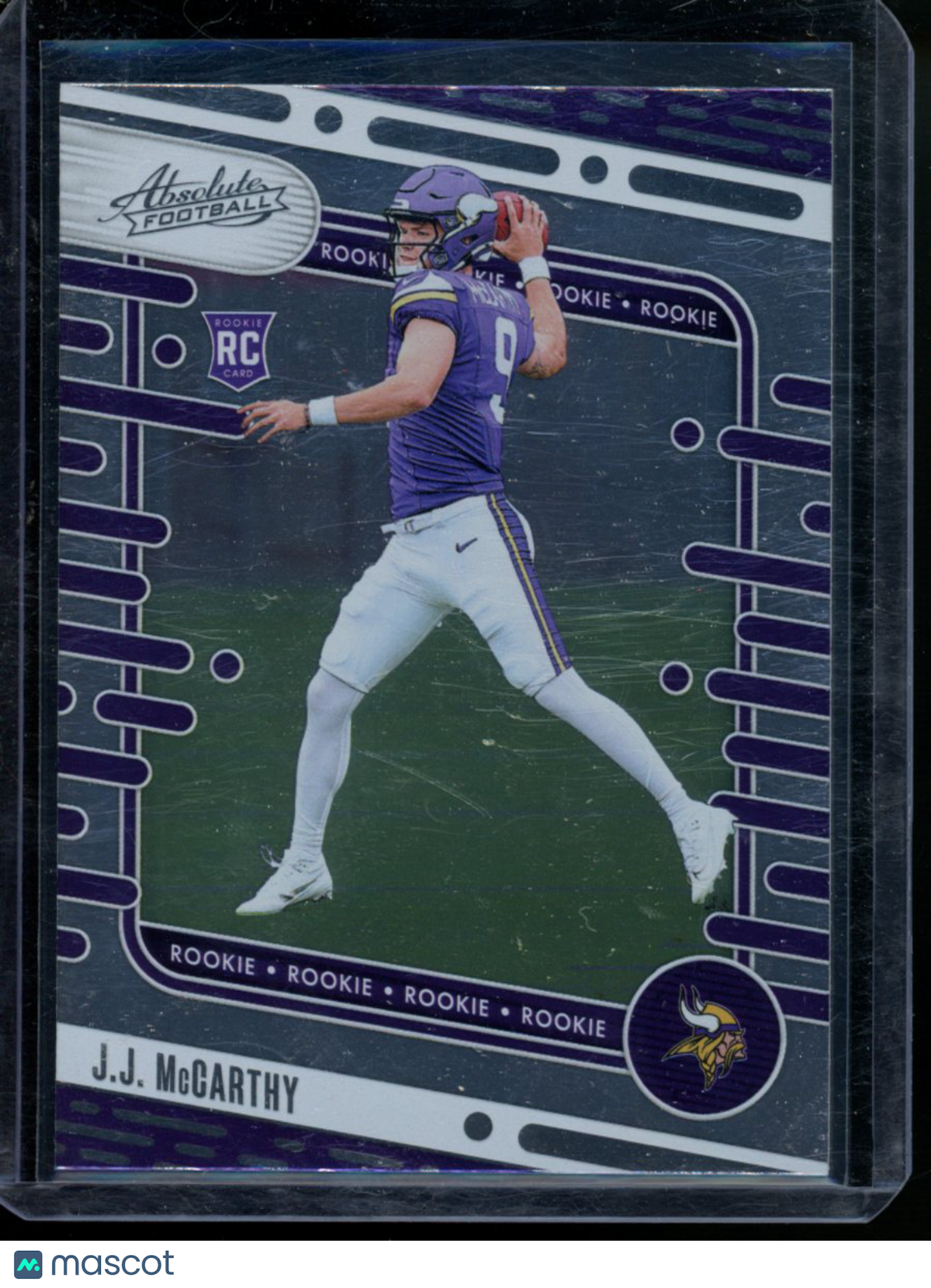 2024 Panini Absolute Football J.J. McCarthy #110 RC Football