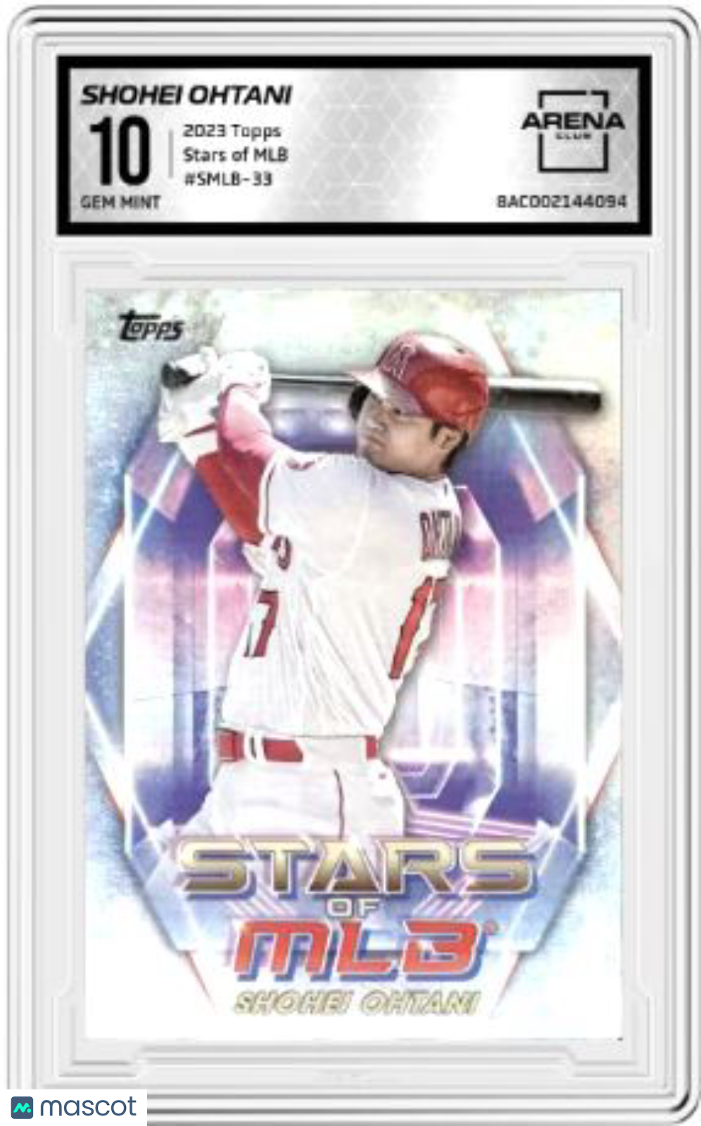 2023 Topps Shohei Ohtani #SMLB-33 Stars of MLB Baseball AC 10