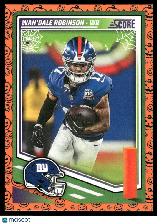 2025 Score A Treat Wan'Dale Robinson #166 Football