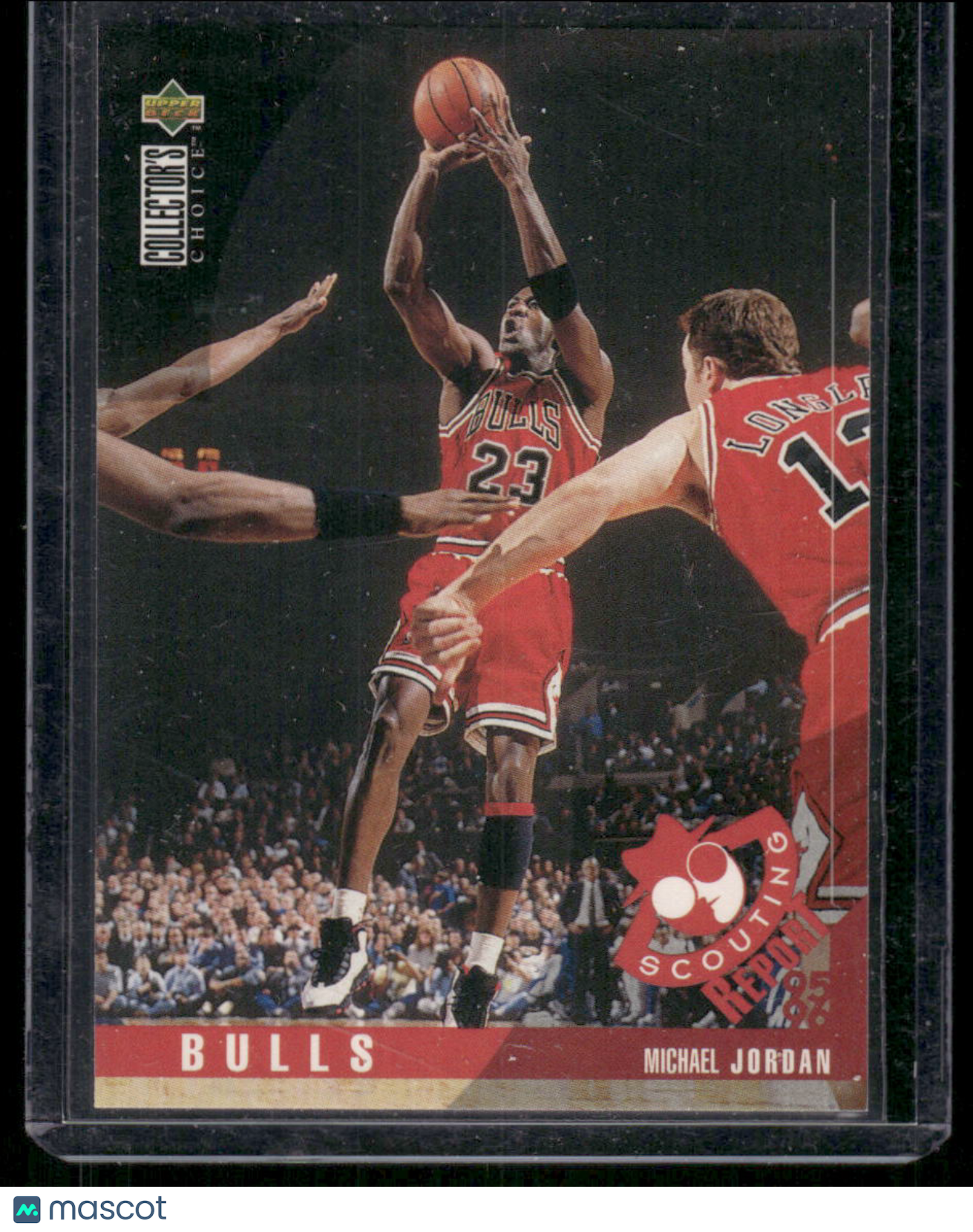1995 Upper Deck Collector's Choice Scouting Report Michael Jordan #324