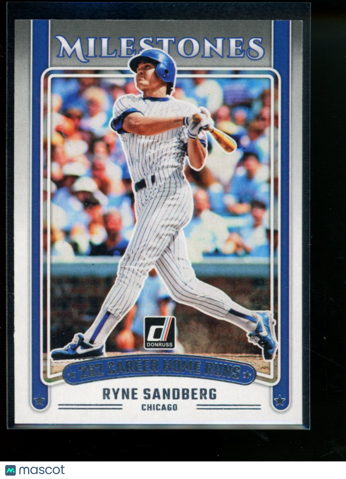 2025 Panini Donruss Milestones Ryne Sandberg #17 Baseball