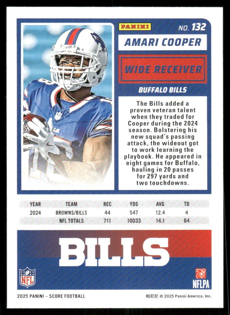 2025 Score A Treat Amari Cooper #132 Football