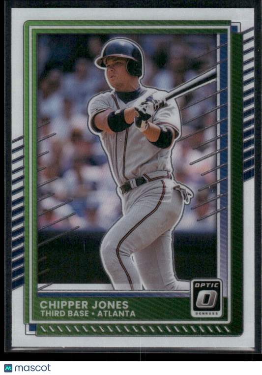 2025 Donruss Chipper Jones #92 Optic Baseball