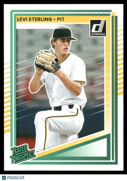2025 Donruss Levi Sterling #164 Rated Prospect Baseball