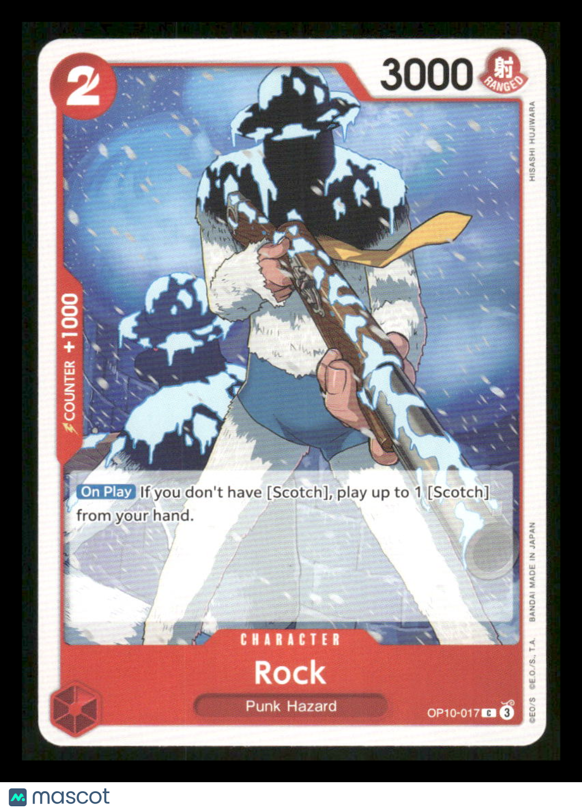 One Piece Card Game Rock #OP10-017 One Piece Royal Blood