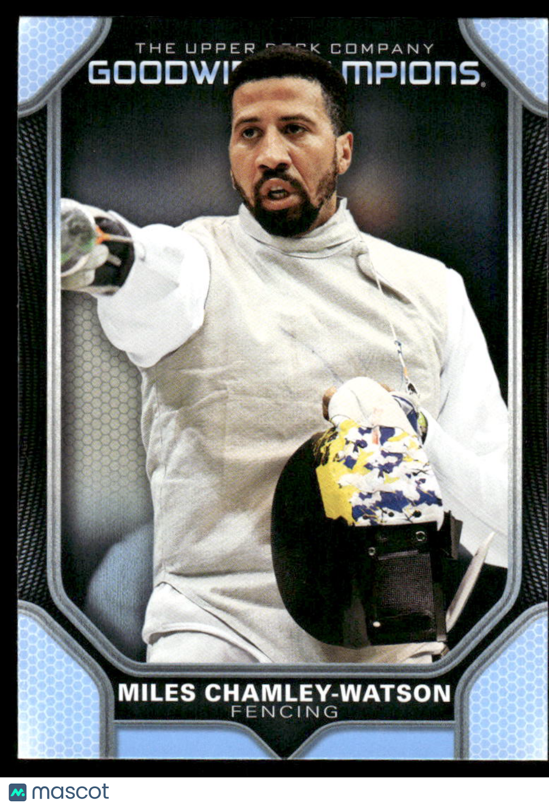 2024 Upper Deck Goodwin Champions Miles Chamley-Watson #15 Fencing