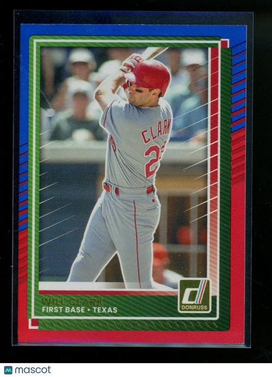 2005 Donruss Will Clark #64 Red & Blue Baseball