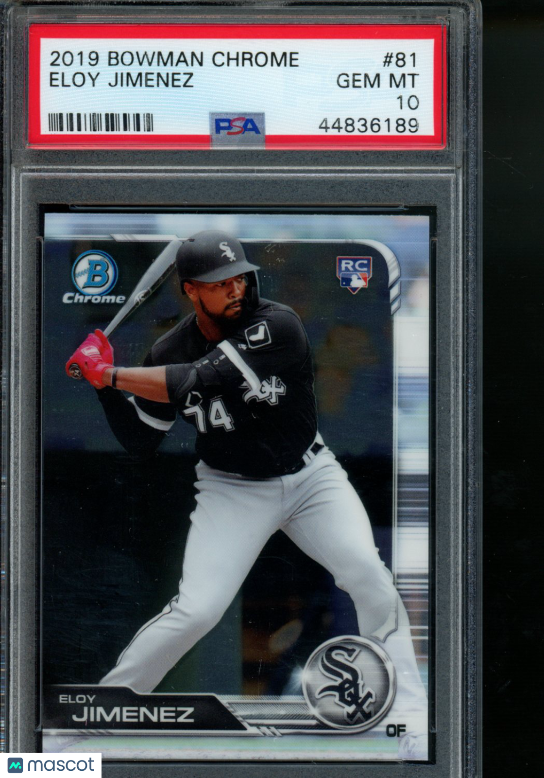 2019 Bowman Chrome Eloy Jimenez #81 Baseball PSA 10