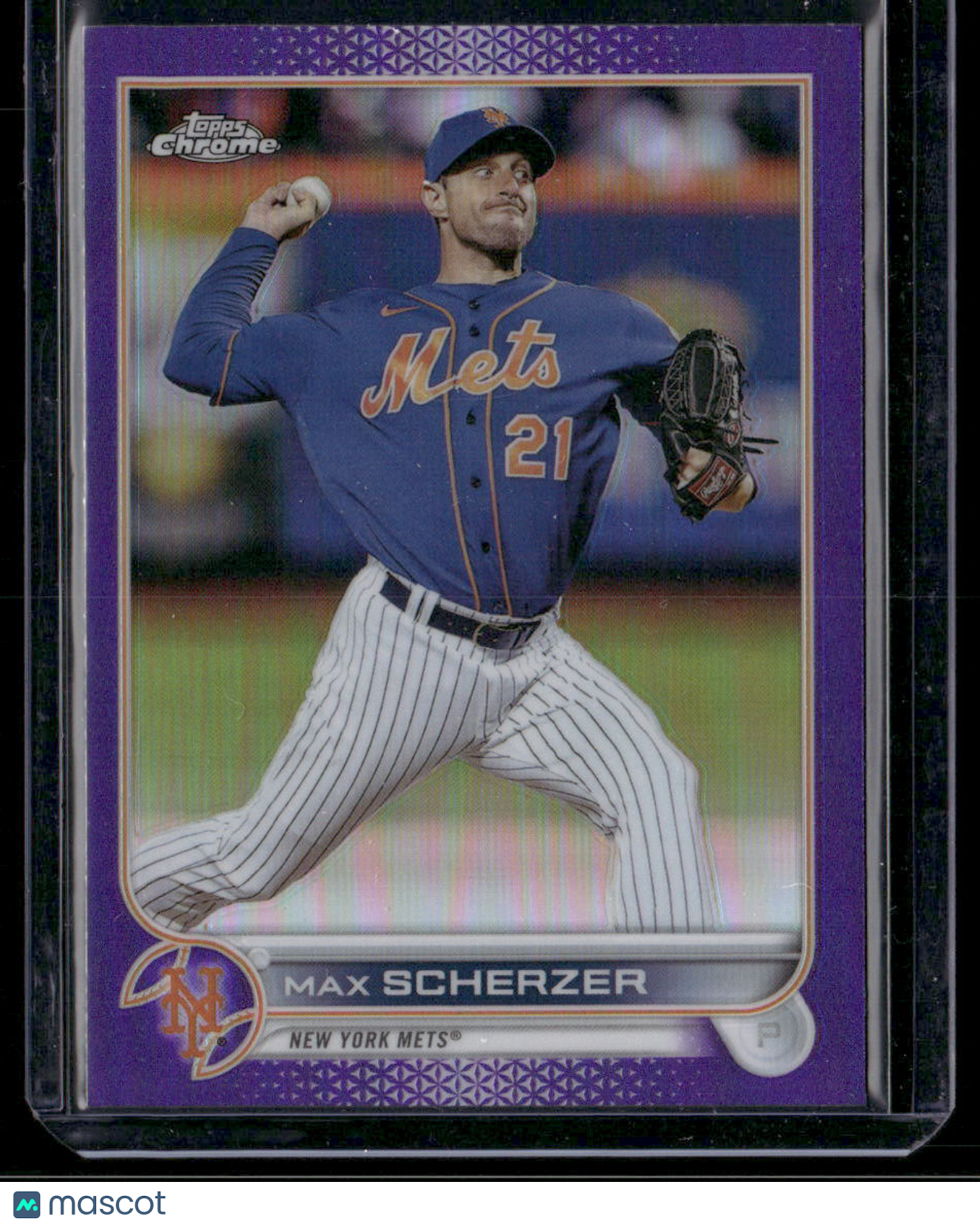 2022 Topps Chrome Max Scherzer #USC1 Purple Baseball