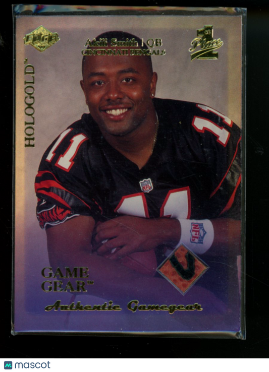 1999 Edge HoloGold Game Gear Akili Smith #RC3 Game Gear Football