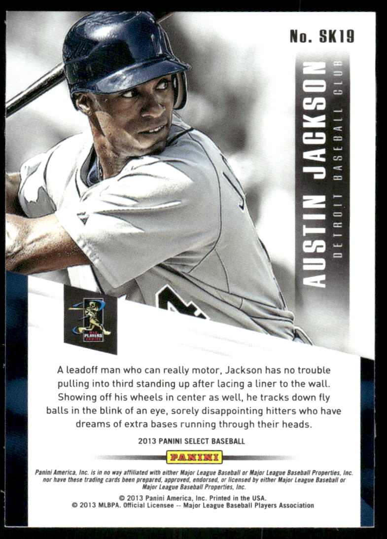 2013 Panini Select Baseball Austin Jackson #SK19 Baseball
