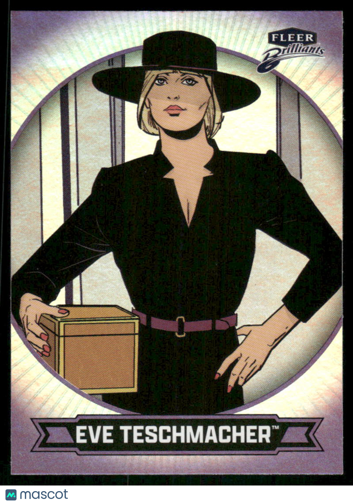 2025 Fleer Brilliants Superman Eve Teschmacher Purple #18