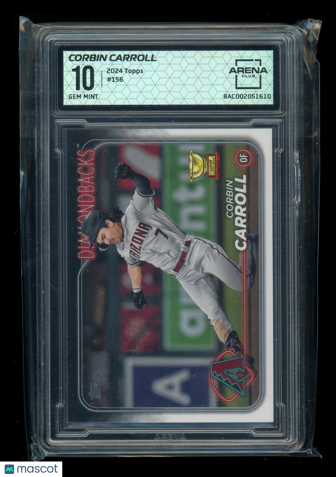 2024 Topps Corbin Carroll #156 Baseball Arena Club 10