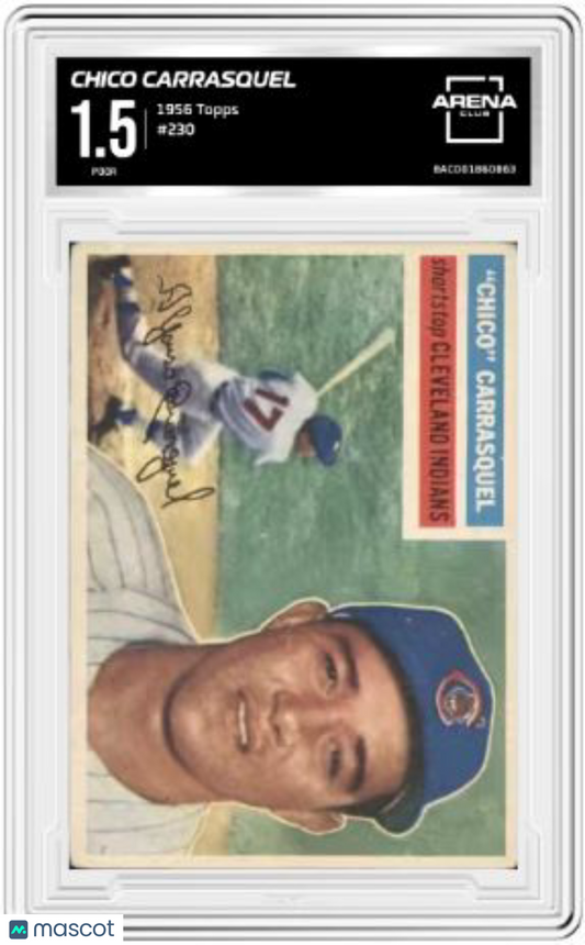 1956 Topps Chico Carrasquel #230 Baseball Arena Club 1.5