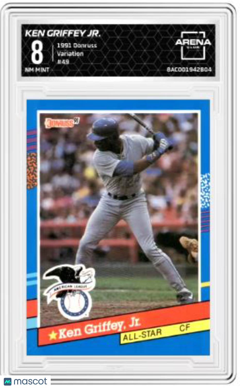 1991 Donruss Ken Griffey Jr #49 Baseball Arena Club 8