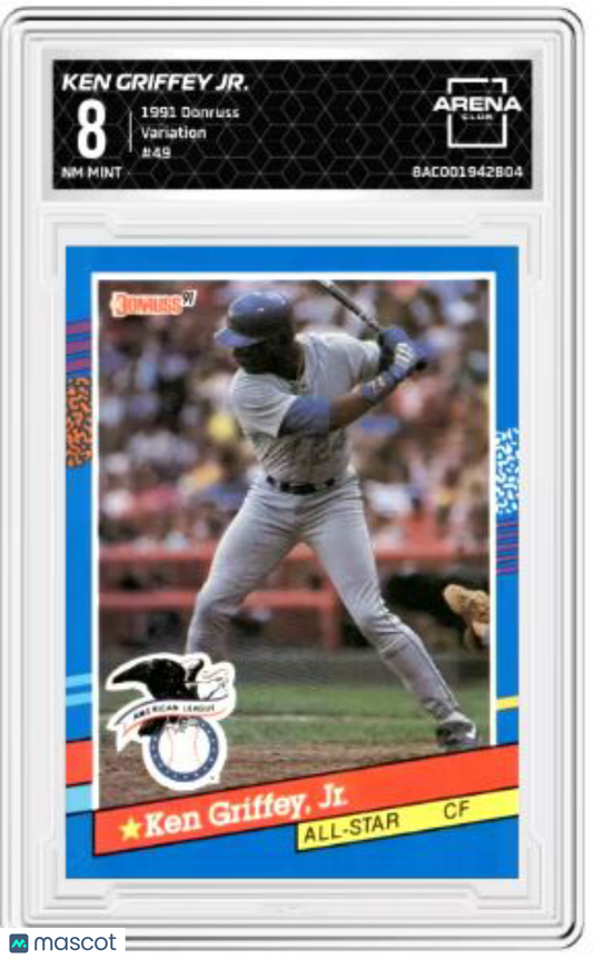 1991 Donruss Ken Griffey Jr #49 Baseball Arena Club 8