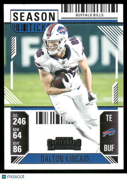 2025 Panini Contenders Football Dalton Kincaid #12 Football