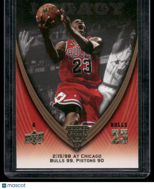 2008-09 Upper Deck Michael Jordan Legacy Michael Jordan #901 Basketball