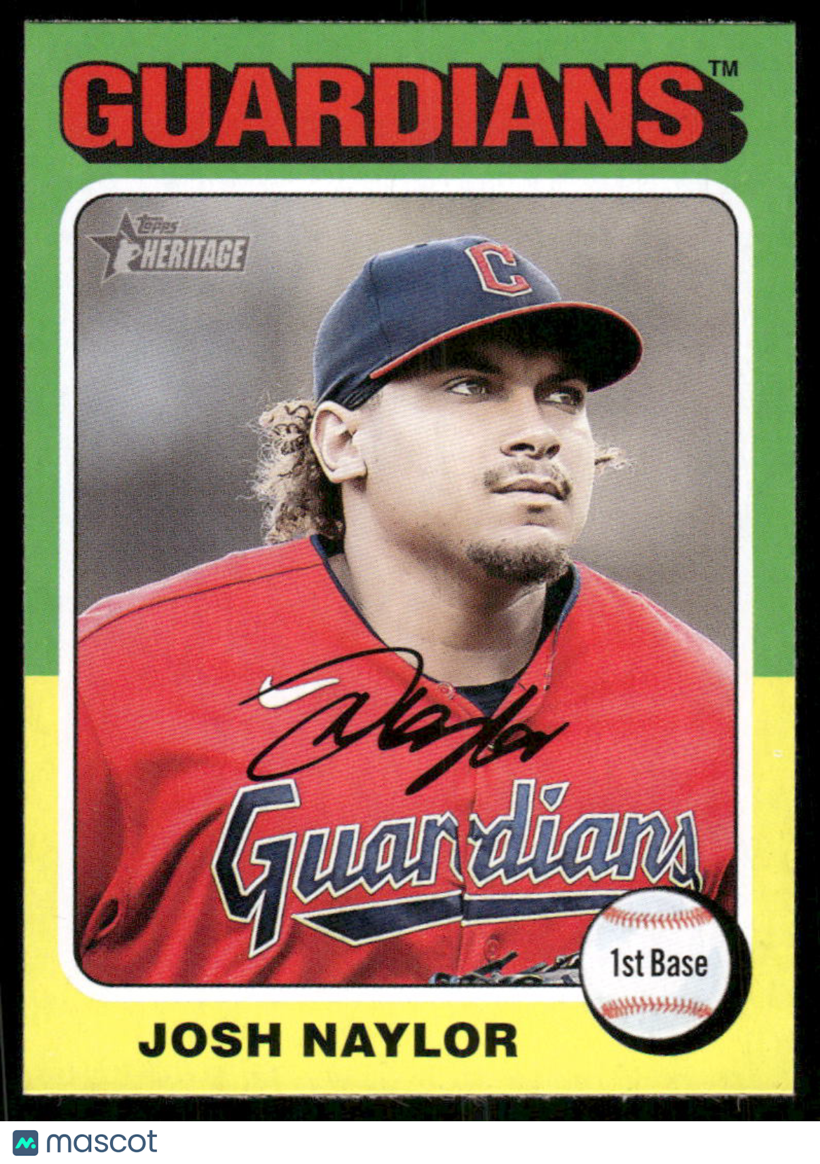 2024 Topps Heritage Josh Naylor #302 Baseball
