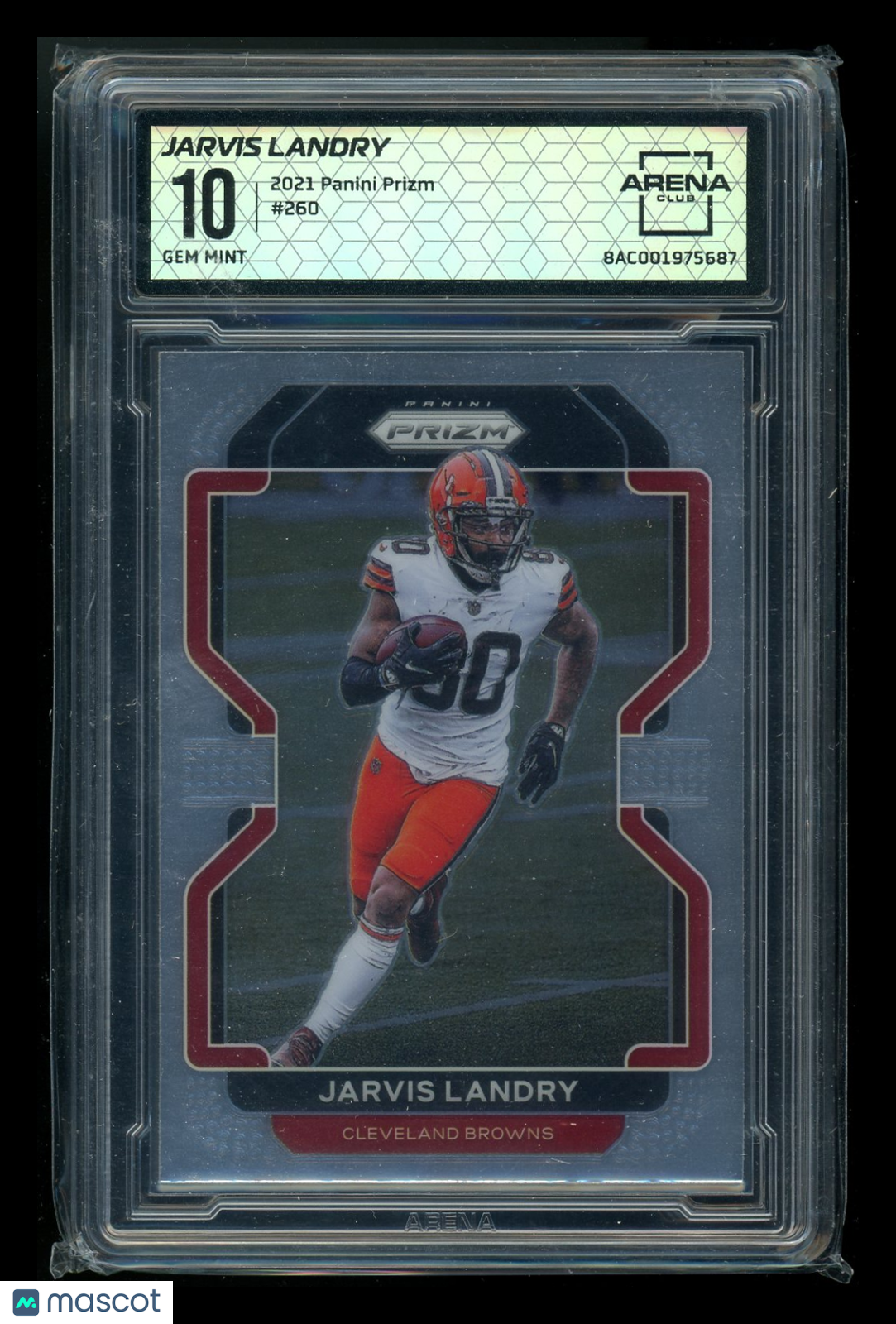 2021 Panini Prizm Jarvis Landry #260 Football Arena Club 10