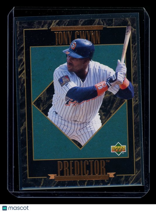1995 Upper Deck Predictor Tony Gwynn #R27 Baseball