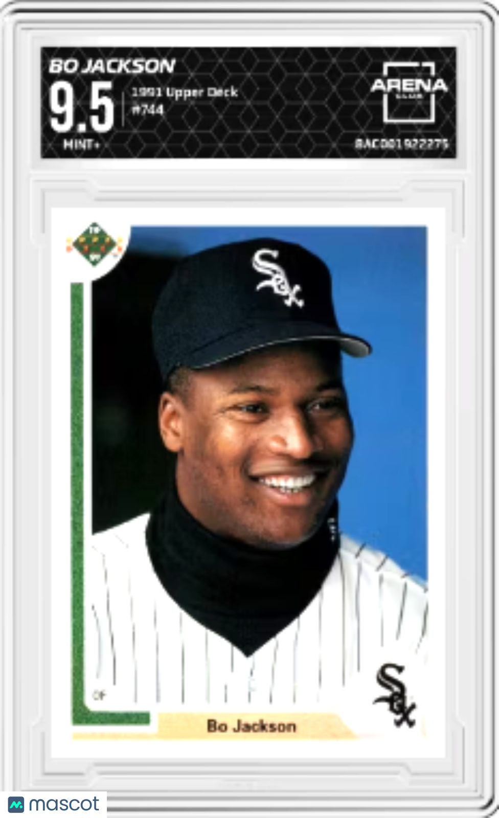 1991 Upper Deck Bo Jackson #744 Baseball AC 9.5