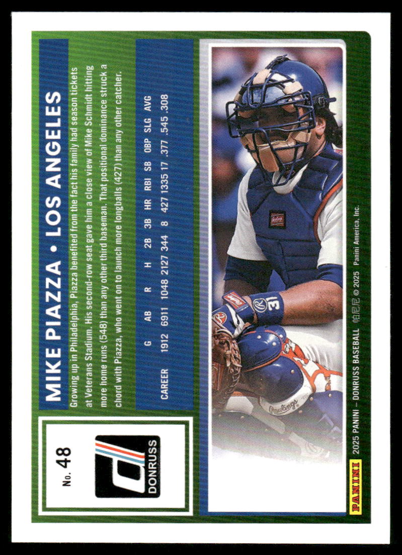 2025 Donruss Mike Piazza #48 Baseball