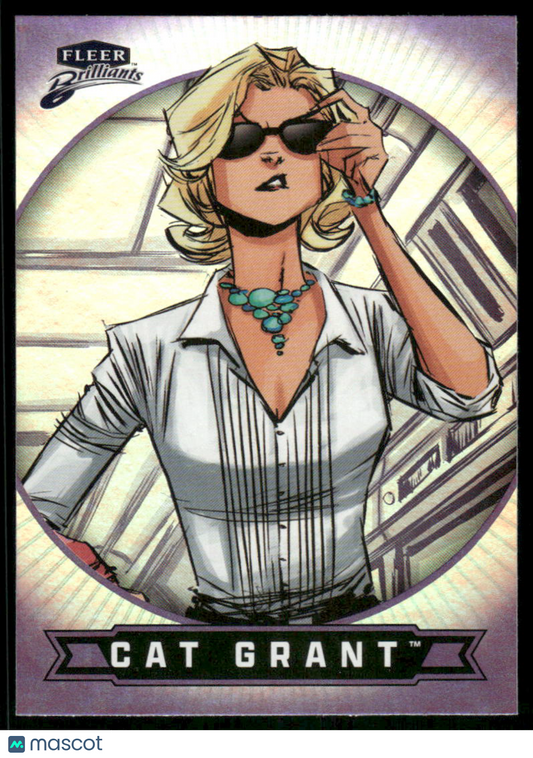 2025 Fleer Brilliants Superman Cat Grant Purple #6