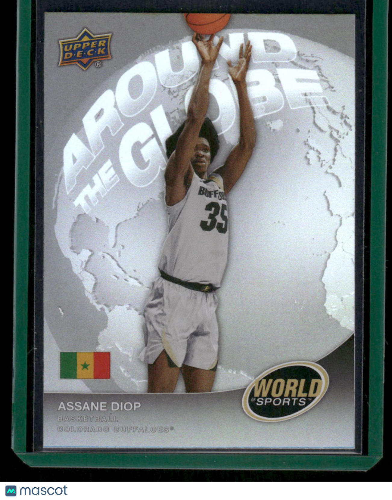 2025 Upper Deck World of Sports Assane Diop #ATG-AD Around the Globe Basketball