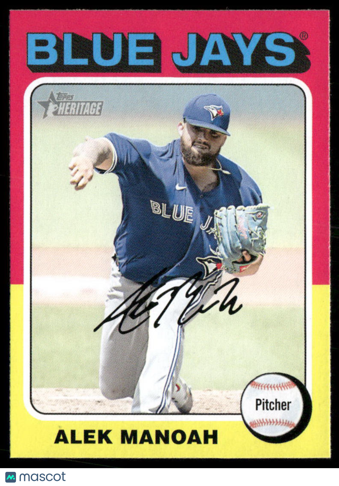 2024 Topps Heritage Alek Manoah #243 Baseball