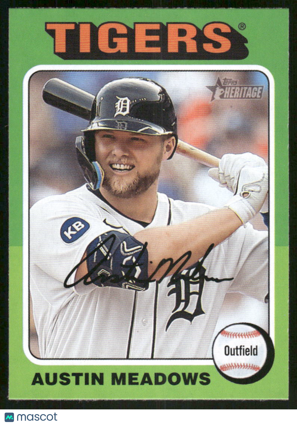 2024 Topps Heritage Austin Meadows #350 Baseball