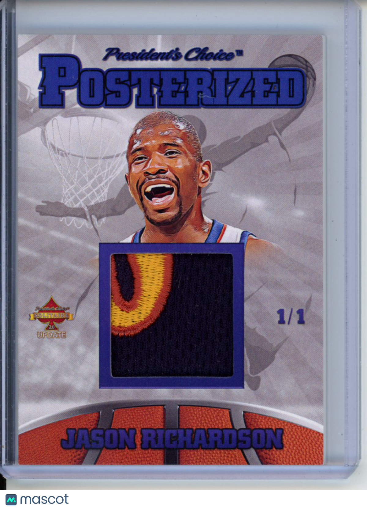 2023 President's Choice Trading Cards Jason Richardson Posterized 1/1