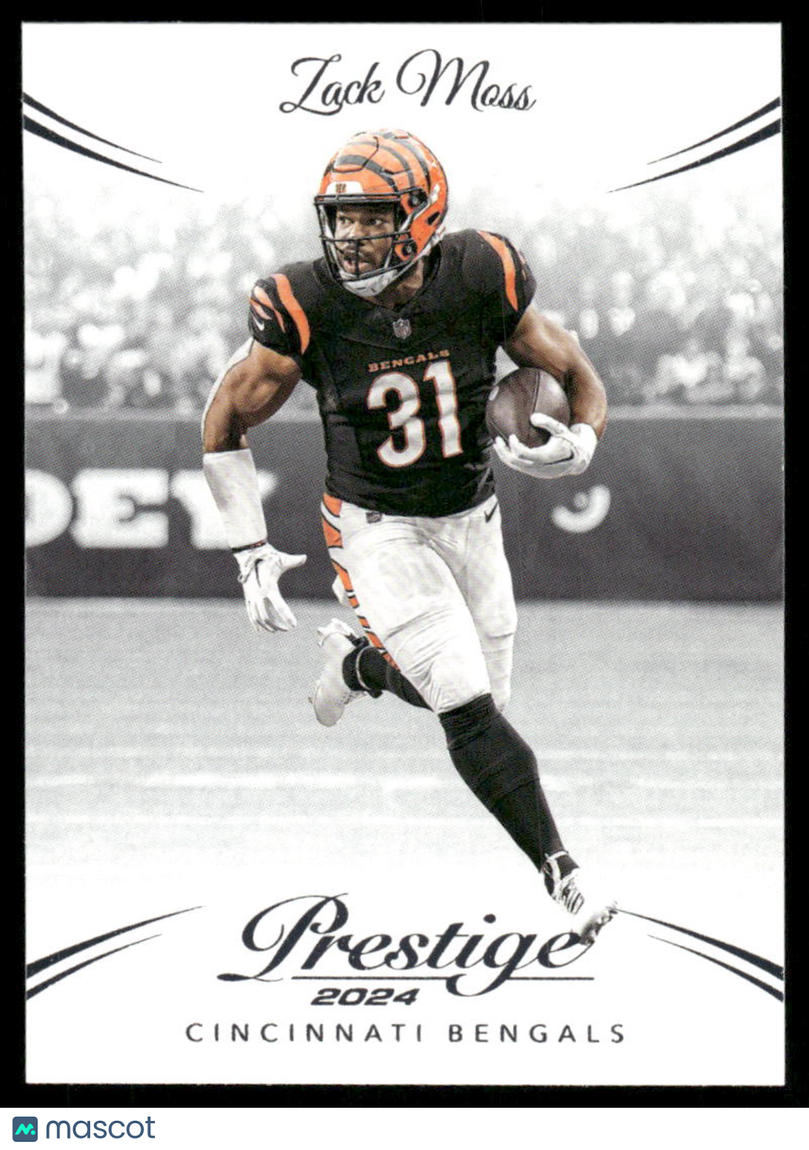 2024 Panini Prestige Zack Moss #58 Football