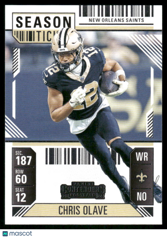 2025 Panini Contenders Chris Olave #70 Football