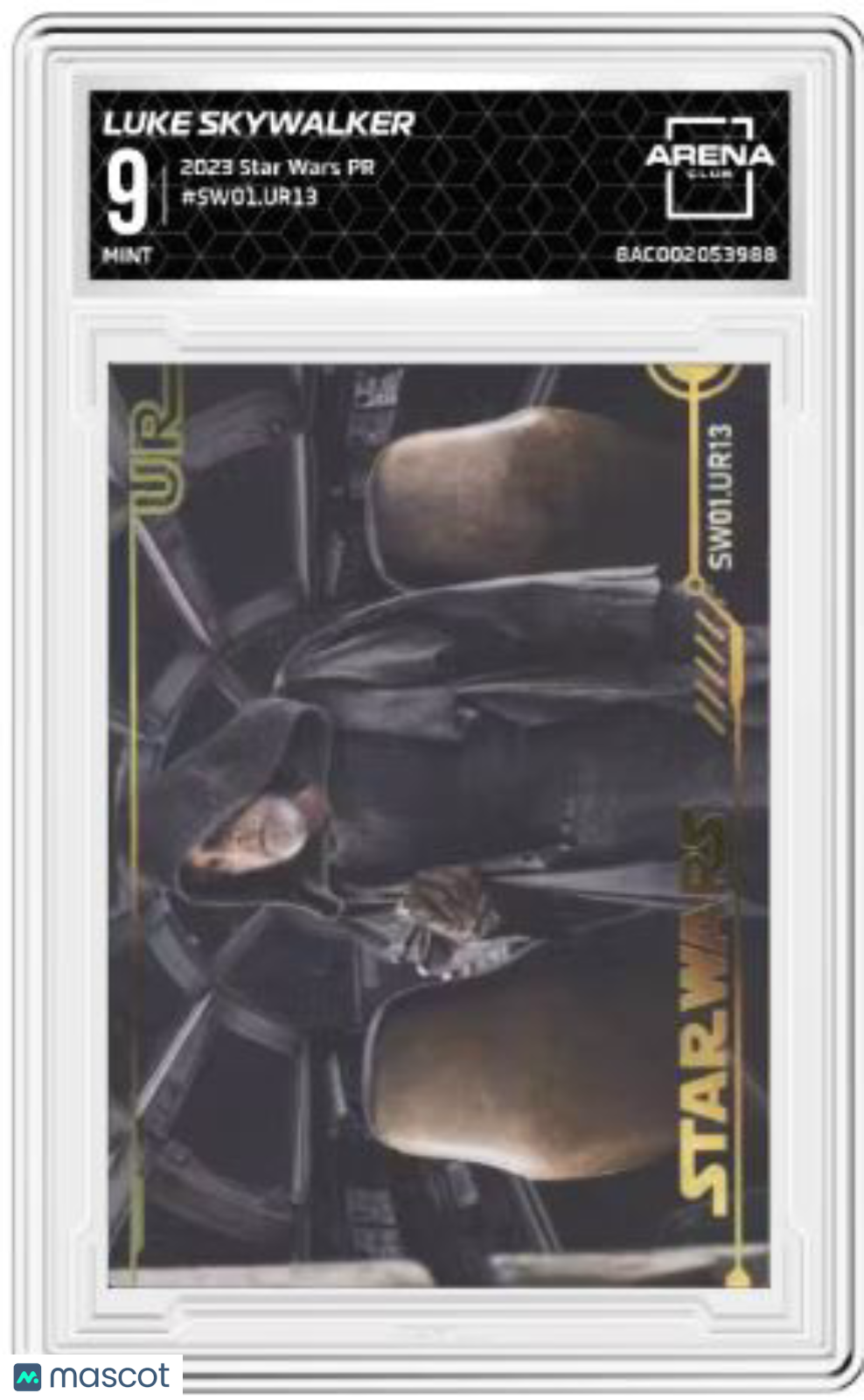 2023 Star Wars PR Luke Skywalker #SW01.UR13 Arena Club 9