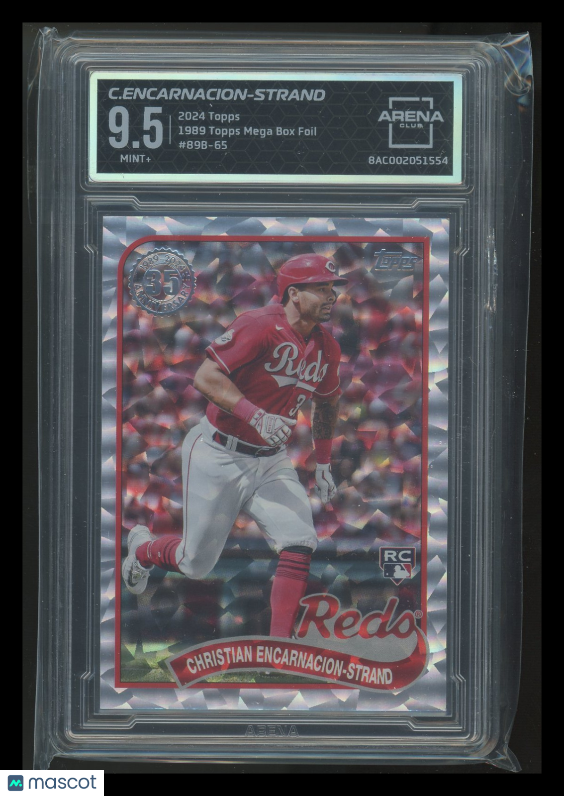 2024 Topps Mega Box Foil Christian Encarnacion-Strand #89B-65 RC Arena Club 9.5