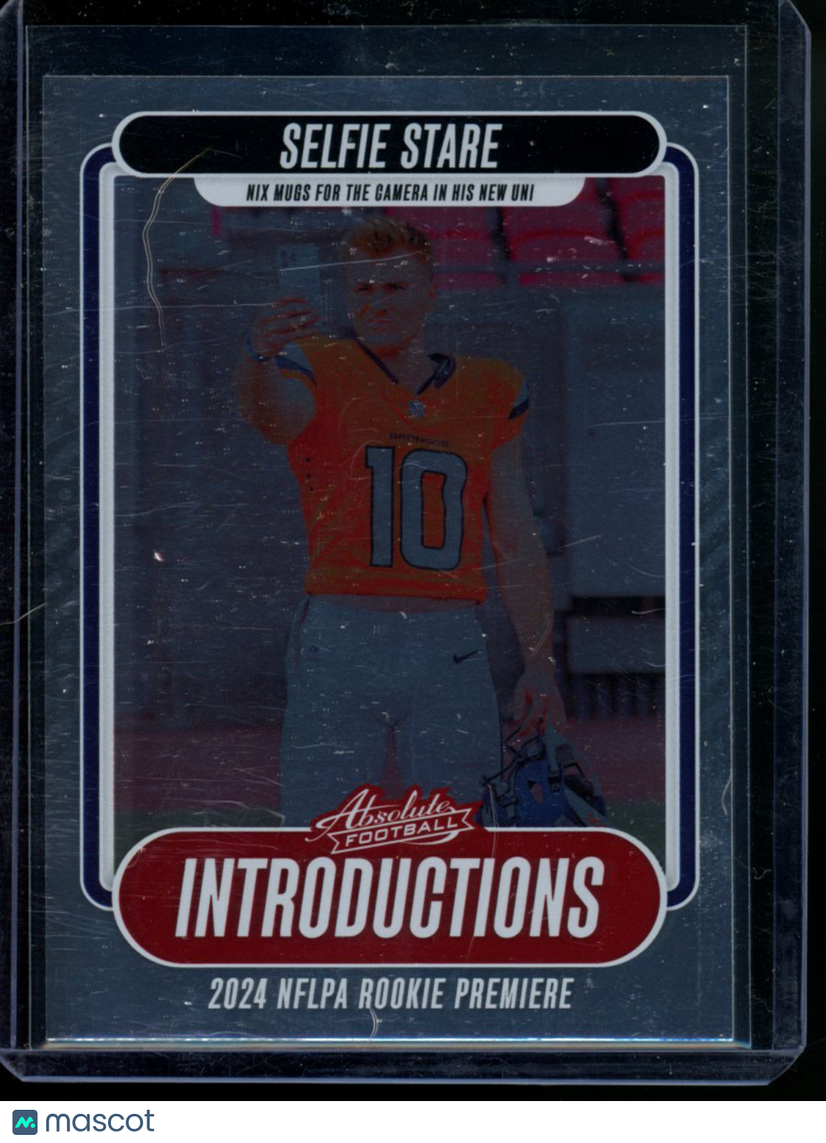 2024 Panini Absolute Bo Nix #I-BNX Rookie Football