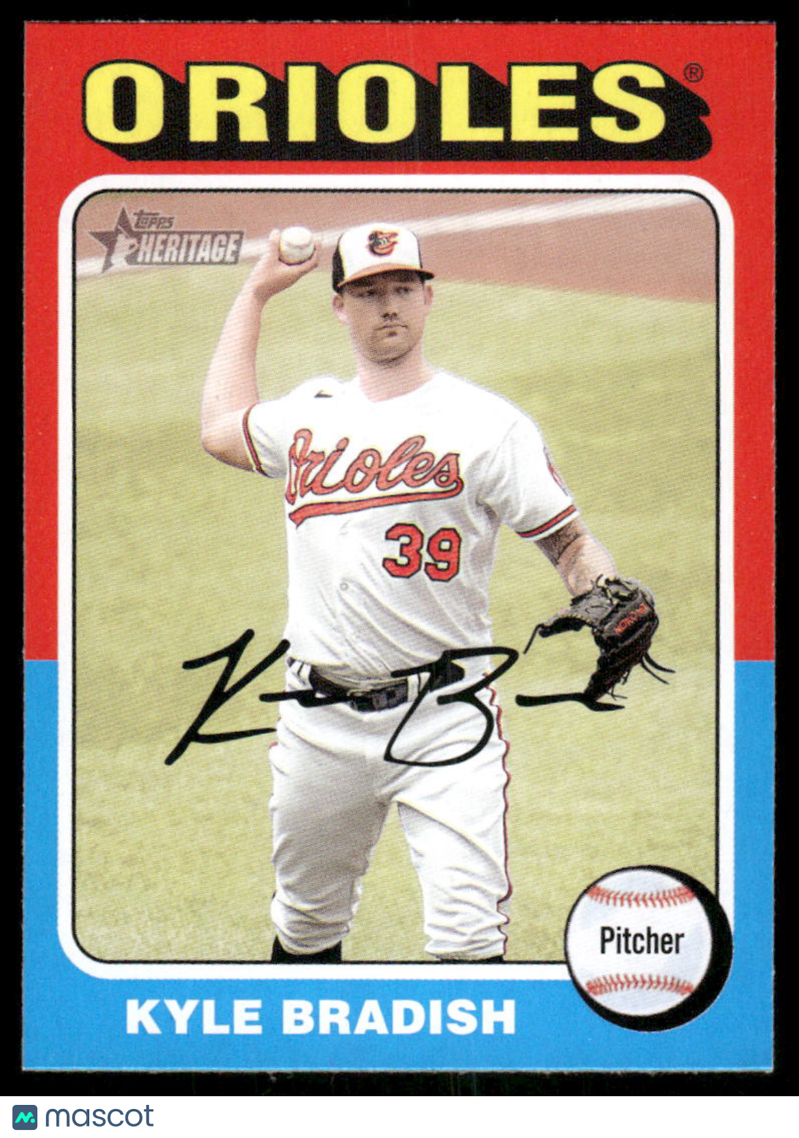 2024 Topps Heritage Kyle Bradish #137 Baseball