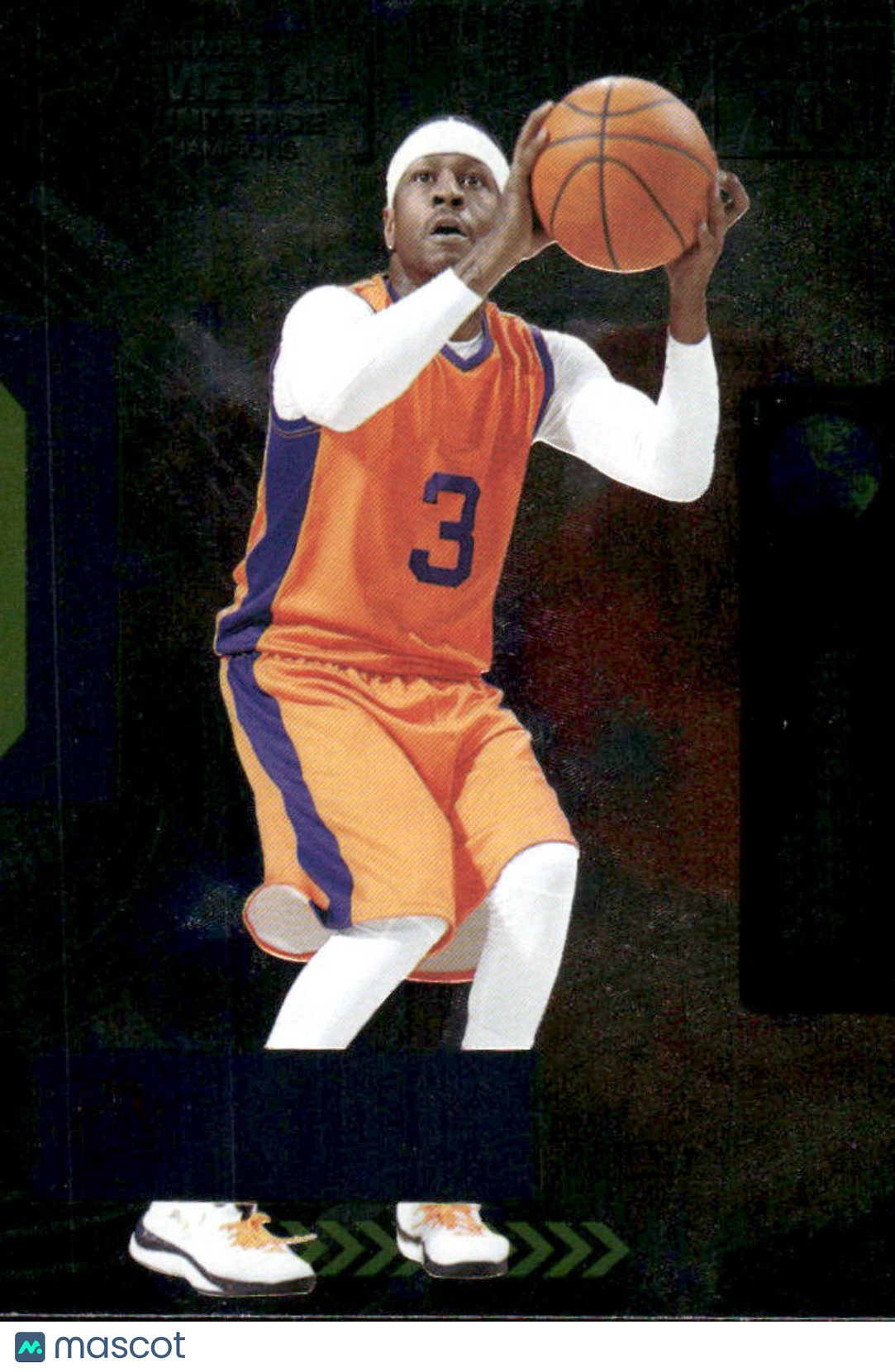 2021 SkyBox Metal Universe Champions Allen Iverson #10 Basketball