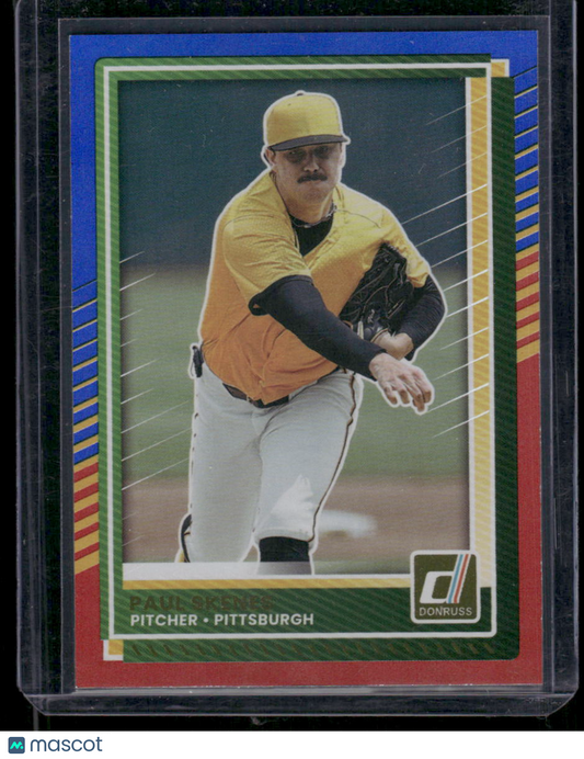 2025 Donruss Paul Skenes #29 Blue Red Baseball