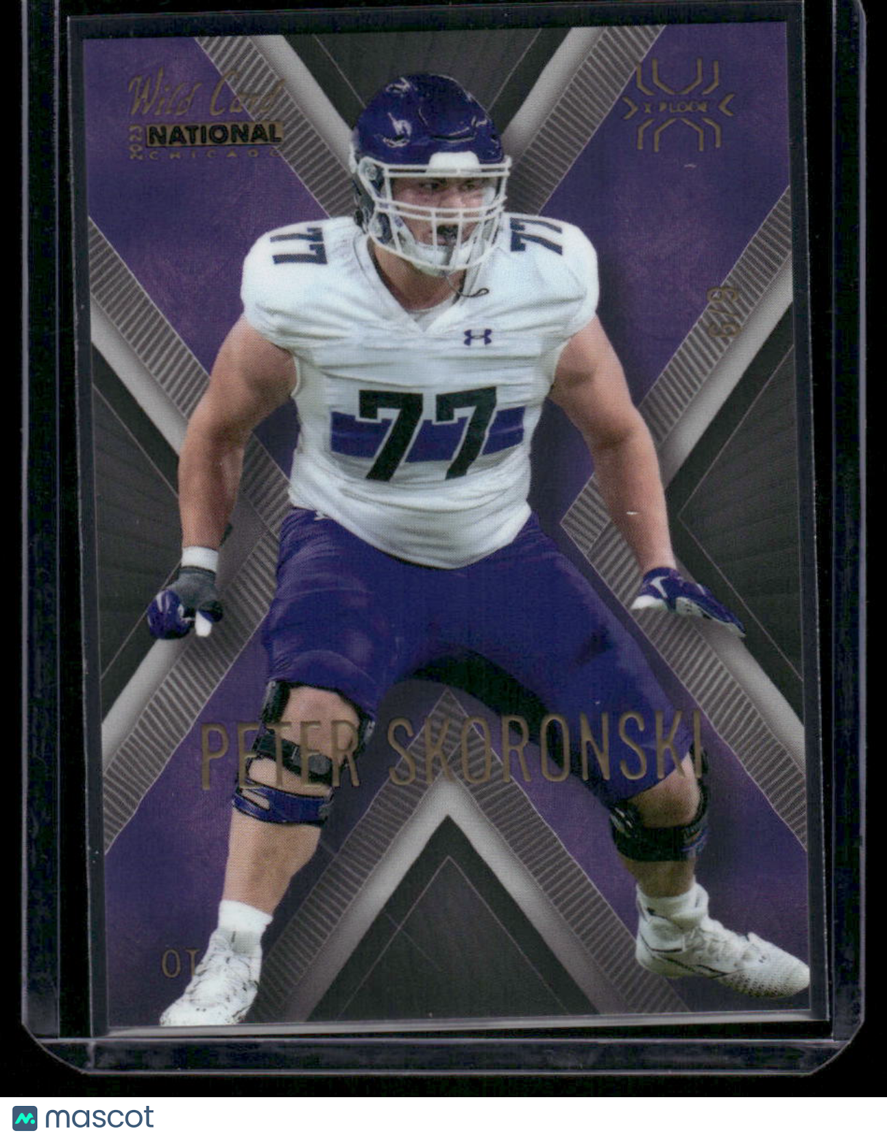 2023 Wild Card National X-Plode Peter Skoronski #XPN-35 6/9 Football