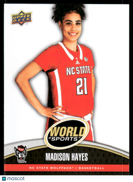 2025 Upper Deck World Sports Madison Hayes #121 / Basketball