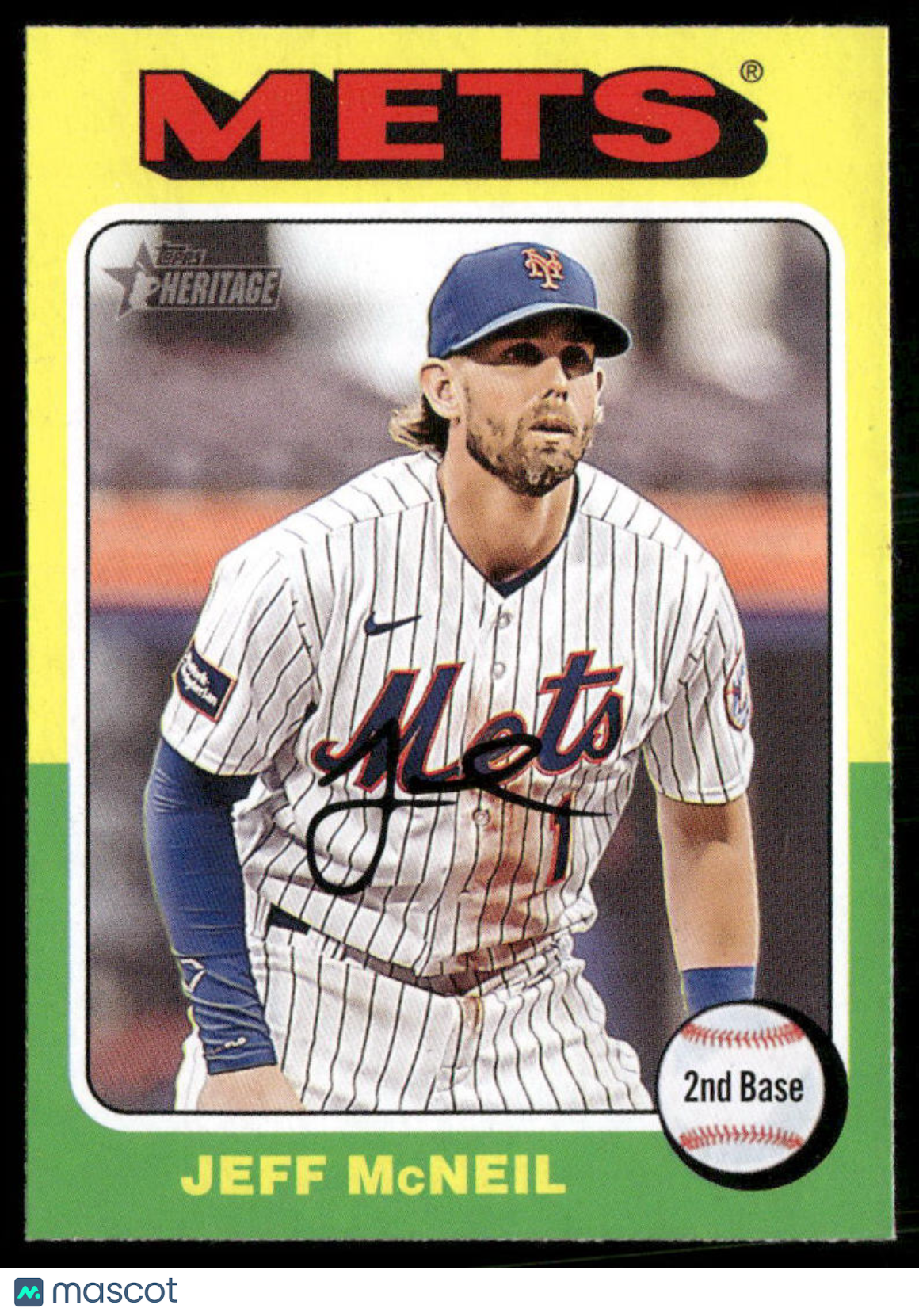 2024 Topps Heritage Jeff McNeil #295 Baseball
