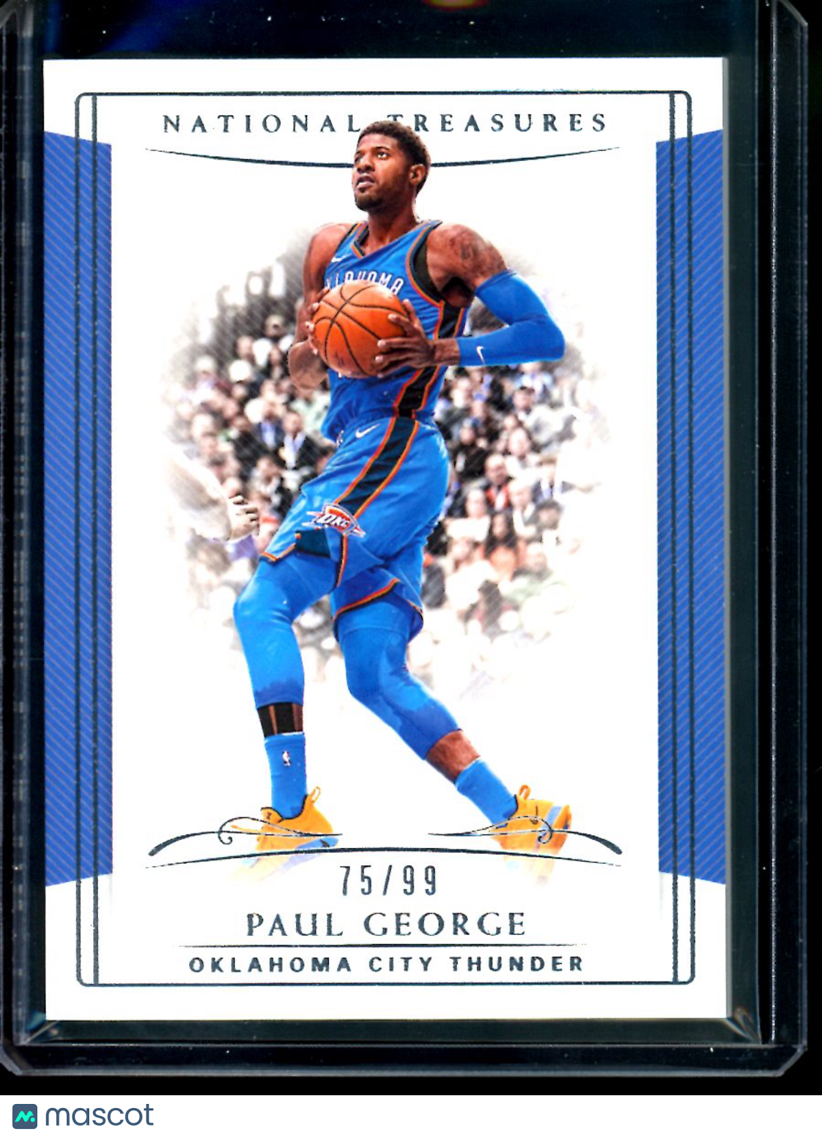 2018-19 Panini National Treasures Paul George #51 75/99 Basketball