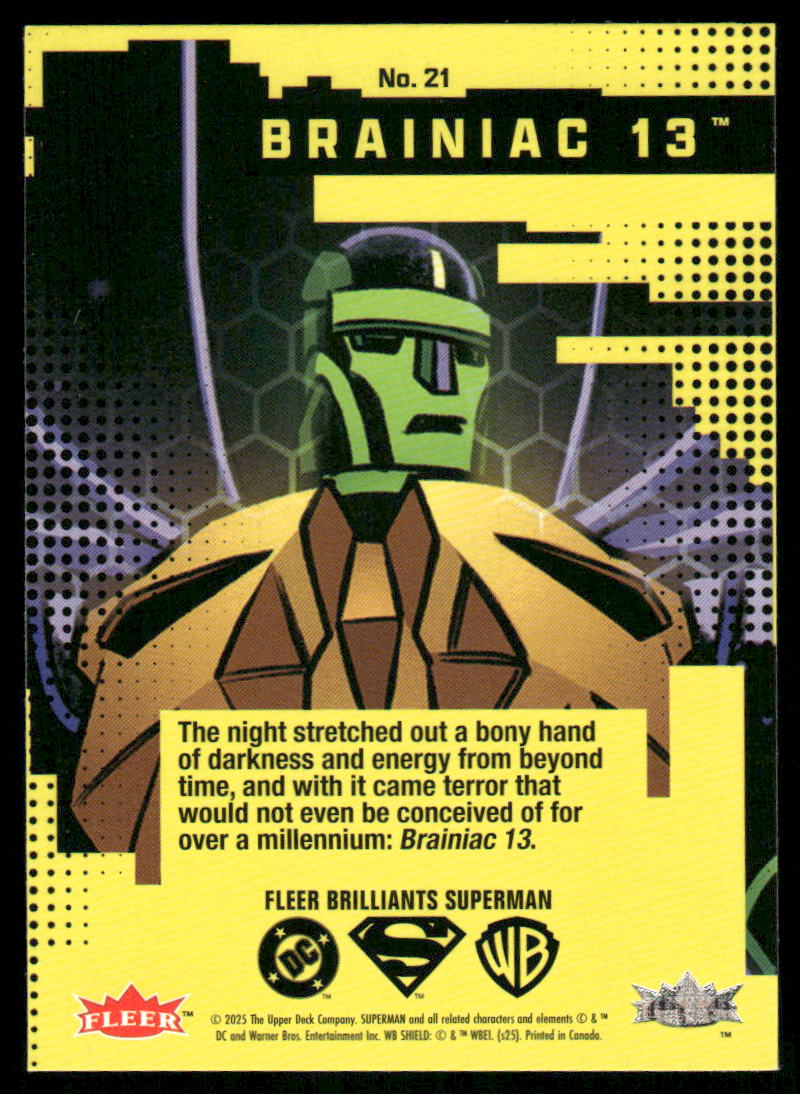 2025 Fleer Brilliants Brainiac 13 #21