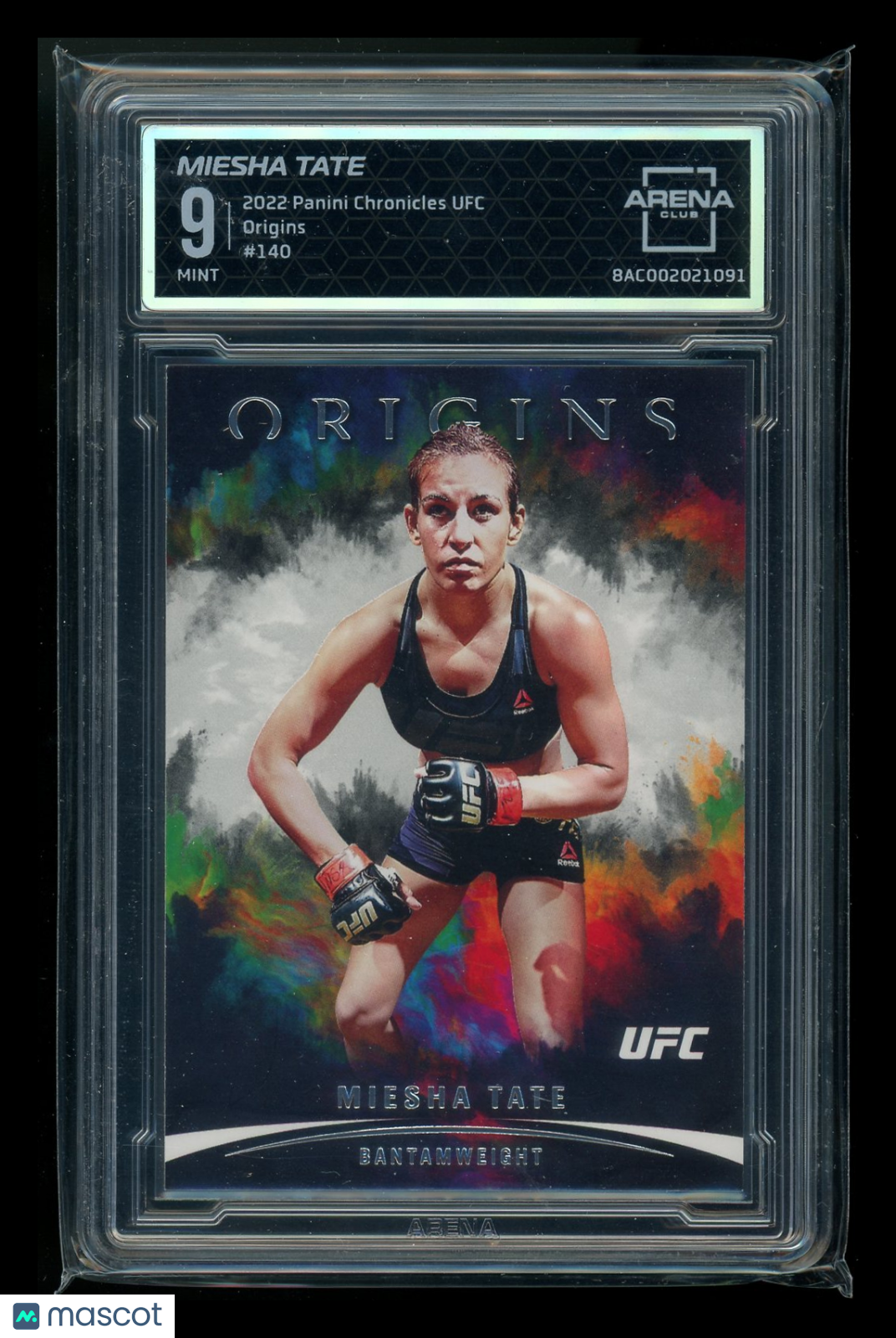 2022 Panini Chronicles Origins Miesha Tate #140 MMA Arena Club 9