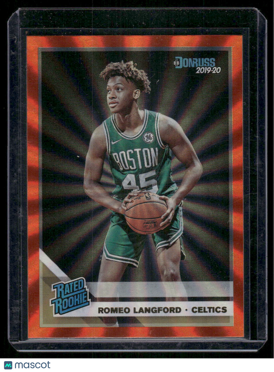2019-20 Donruss Rated Rookie Romeo Langford #213 Basketball